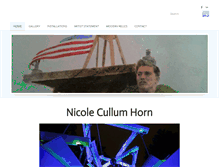 Tablet Screenshot of nicolecullumhorn.com